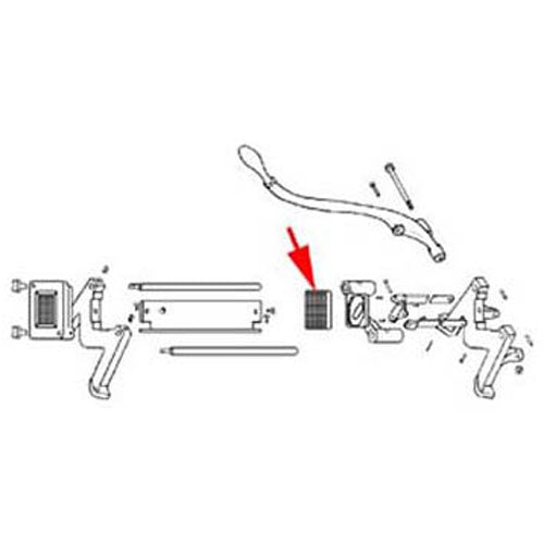 45753-1 Vollrath - Block Pusher for Precision Cutting 45753-1 Vollrath - Block Pusher for Precision Cutting